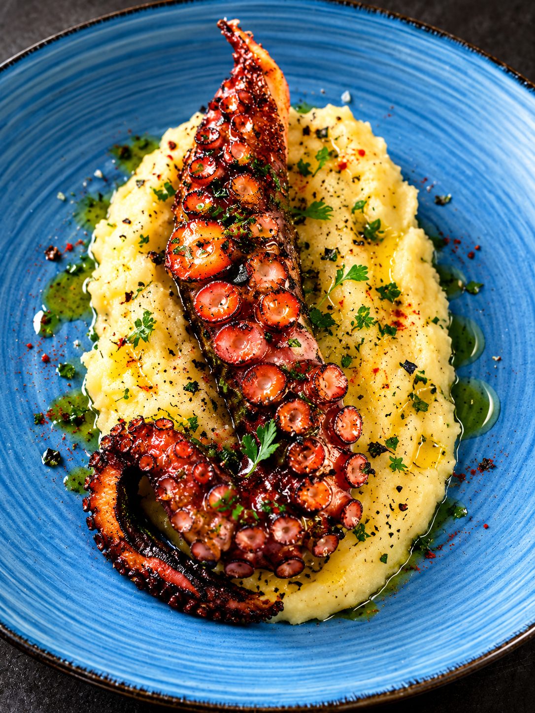 Pata de pulpo a la brasa